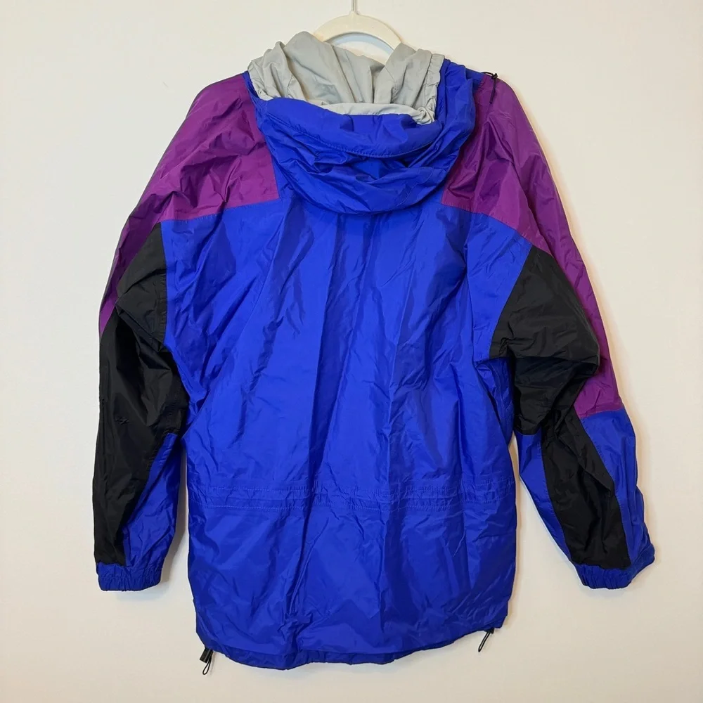 The North Face Vintage Gore Tex Jacket Men’s Size Medium Retro Ski Blue Purple